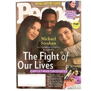 People Magazine February 3 2025 Michael Strahan Stauffer Youtube Adoption Scanda